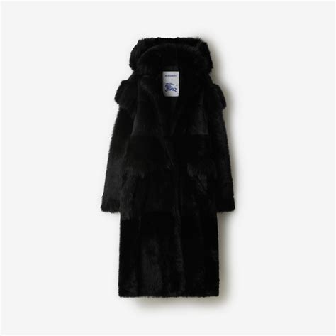 shearling coat burberry keira|Shearling Coat in Field .